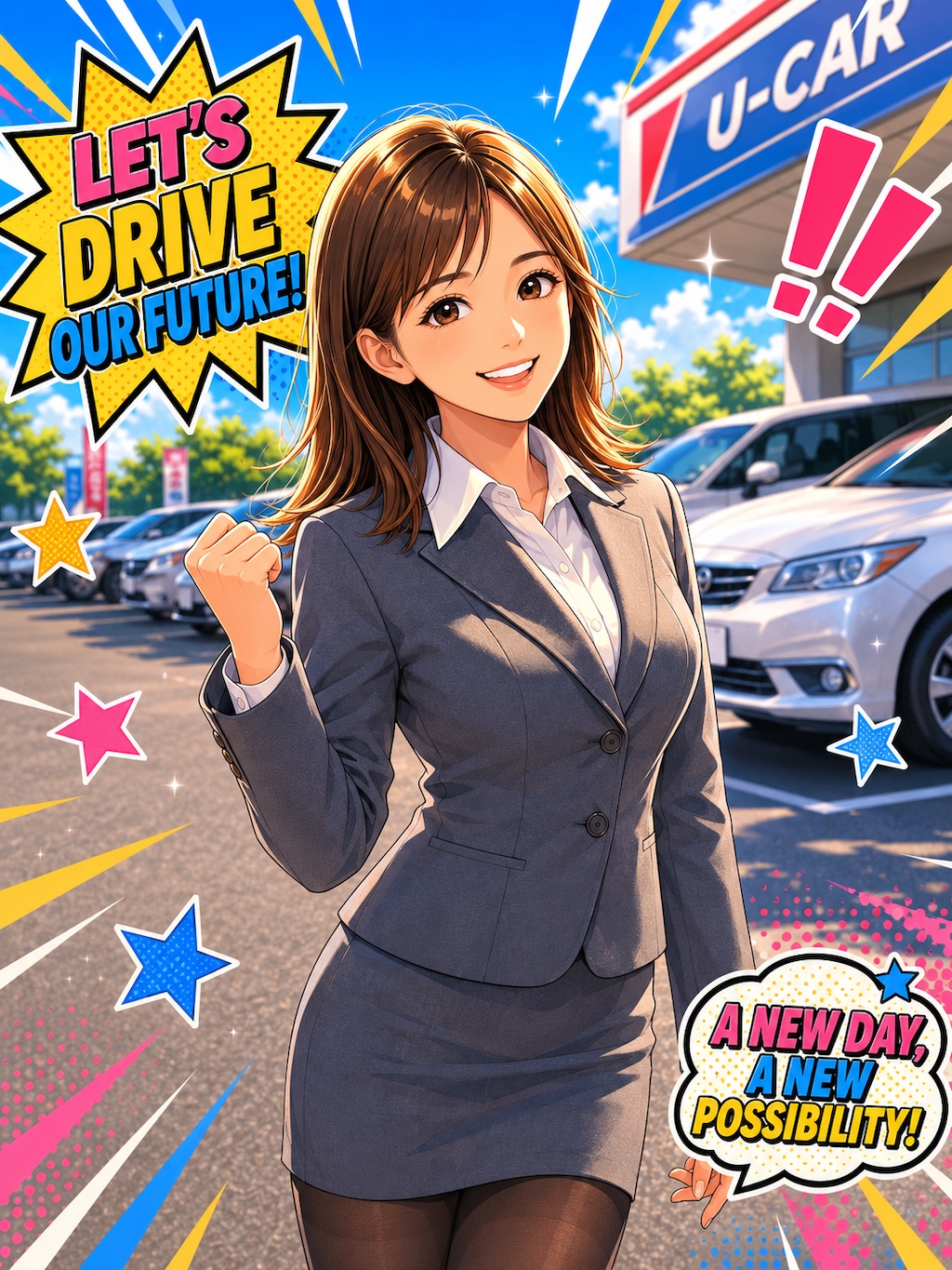 Grokからアニメアート