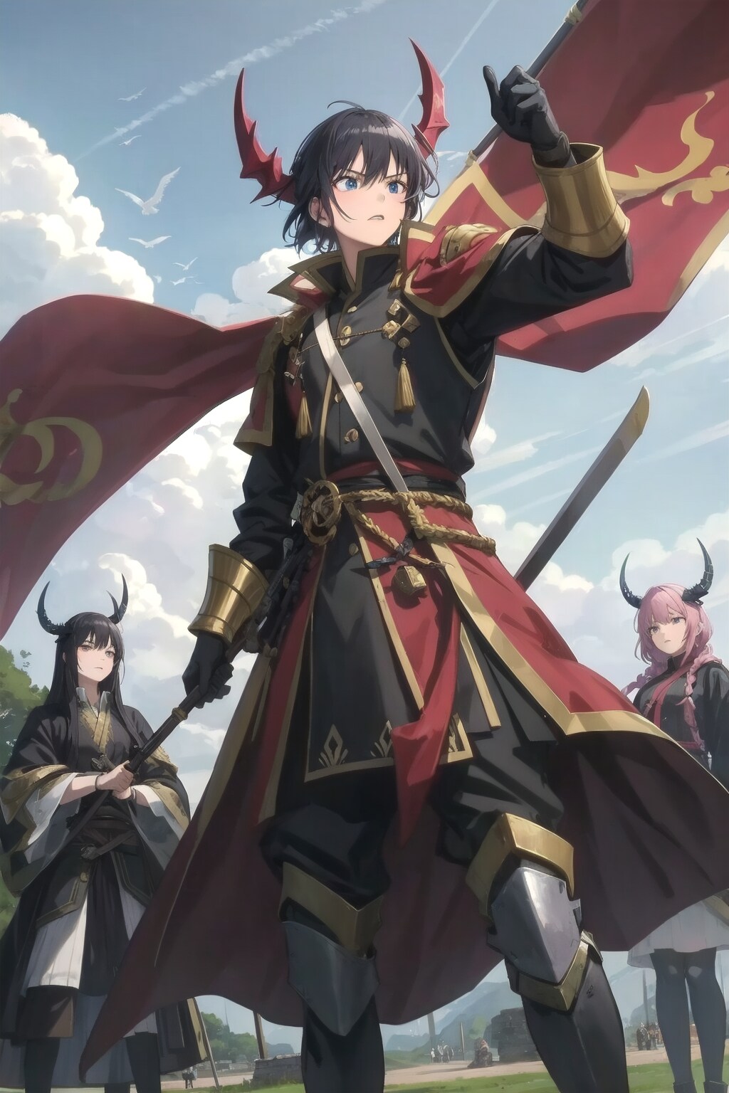 黒竜戦史7 黒い塔の戦士 | の人気AIイラスト・グラビア