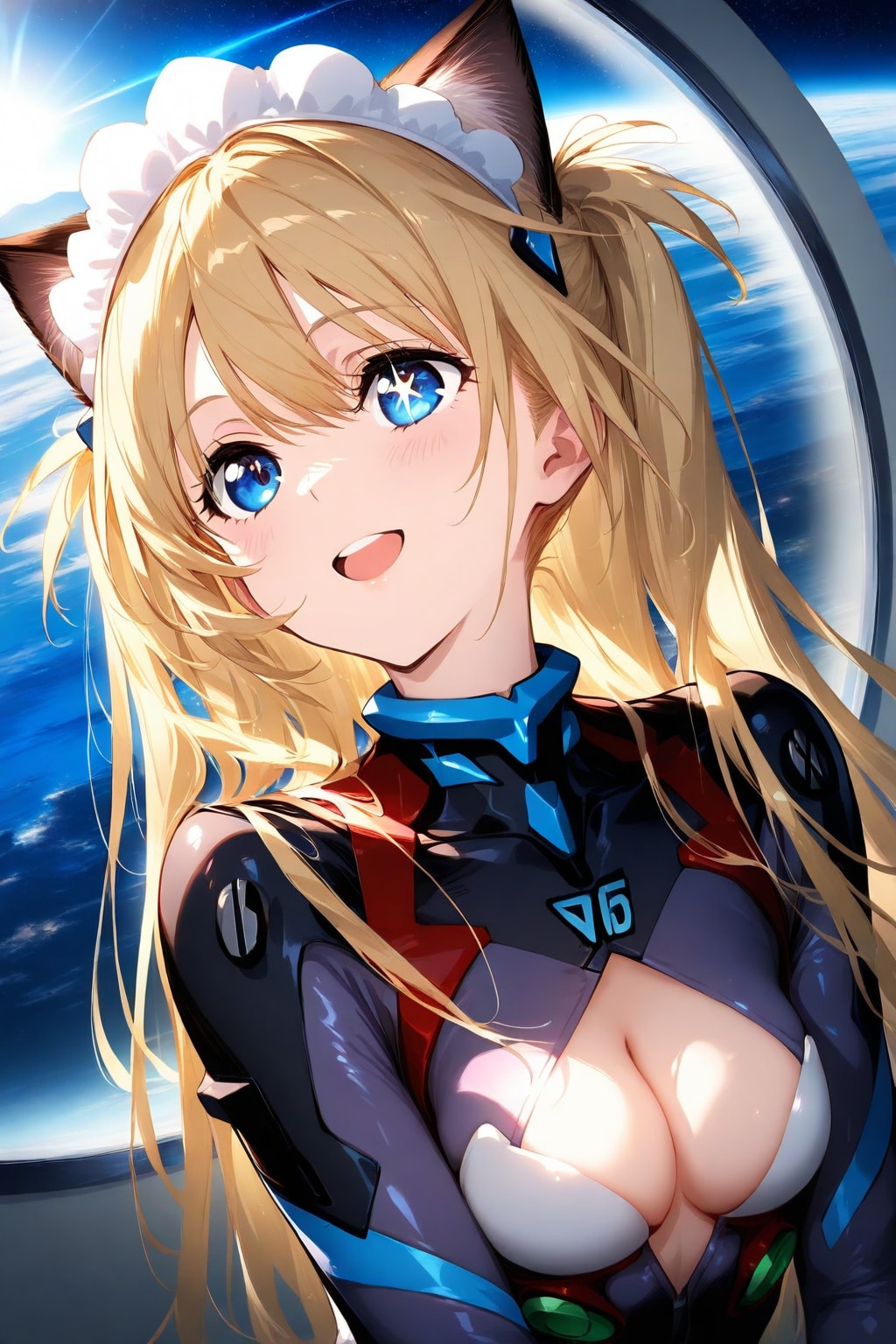 猫耳少女が宇宙旅行 | の人気AIイラスト・グラビア