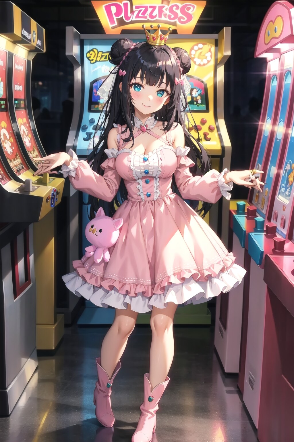 ゲームセンターの香苗さん | の人気AIイラスト・グラビア