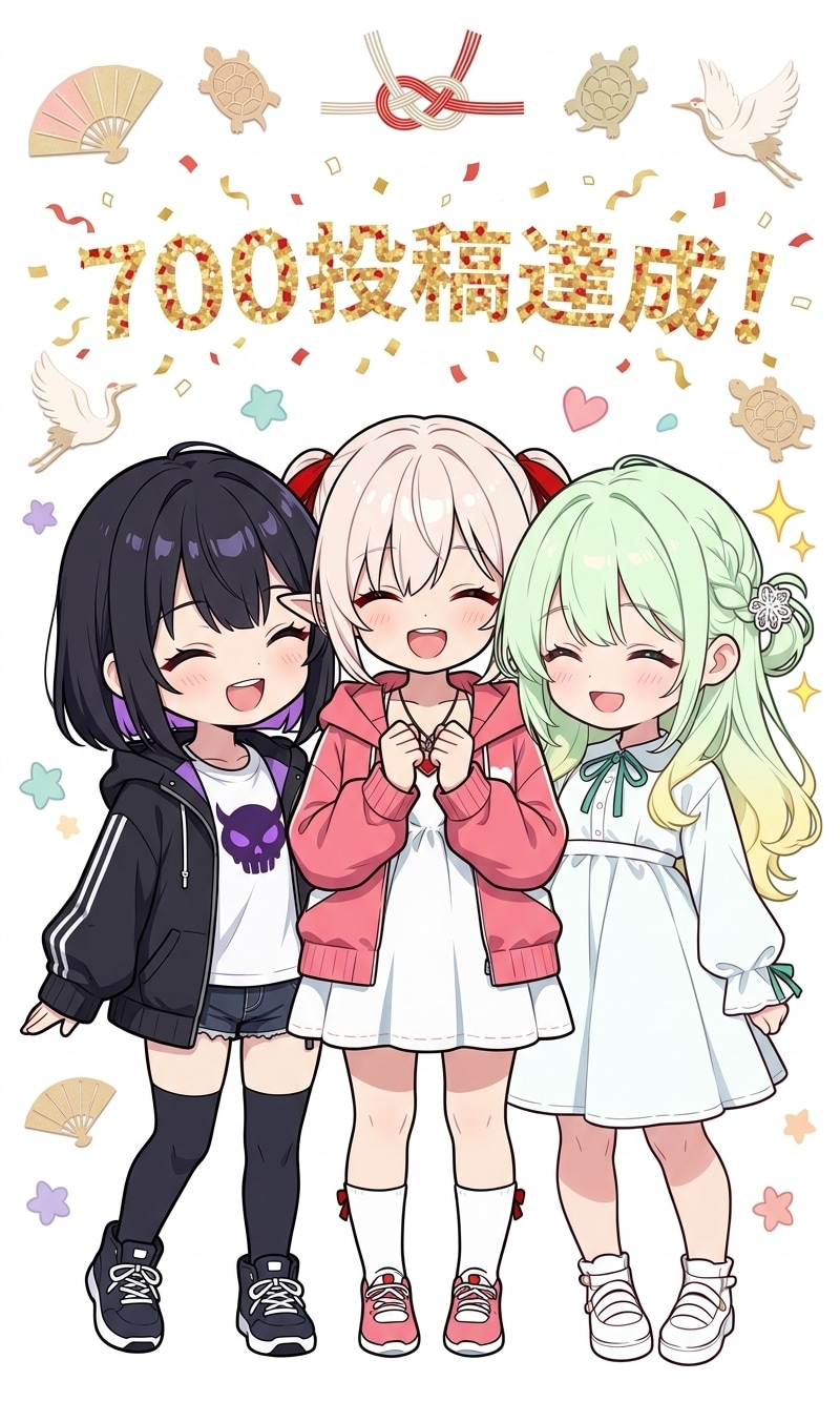 700投稿達成！ありがとうございます | の人気AIイラスト・グラビア