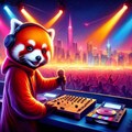 アクリル風　DJ＆功夫風パンダ 4枚目