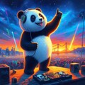 アクリル風　DJ＆功夫風パンダ 9枚目