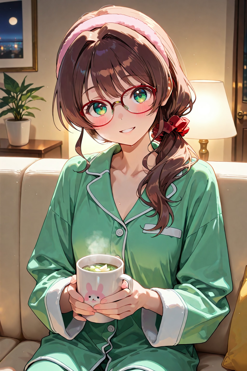 リラックスモード花織さん | の人気AIイラスト・グラビア