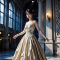 メタリックな花嫁 beauty-661 5枚目