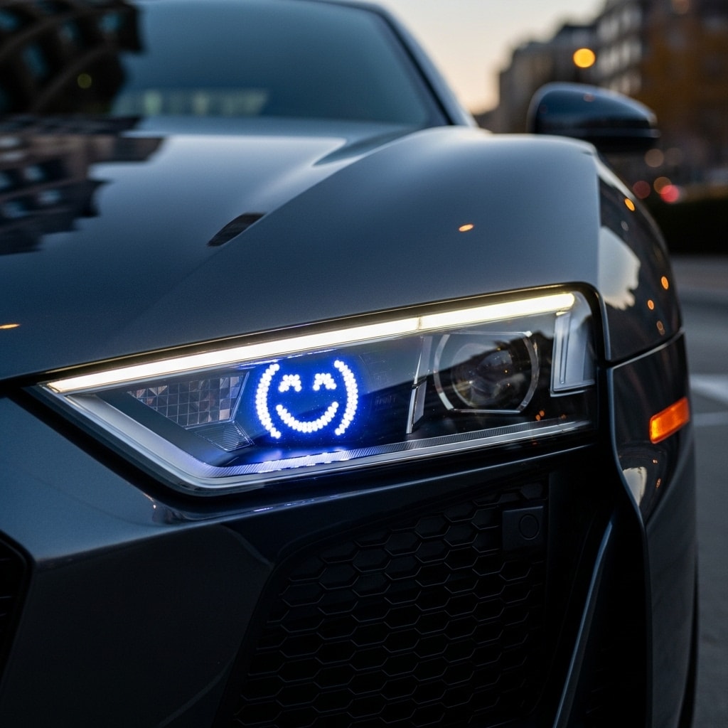 顔文字ヘッドライト | の人気AIイラスト・グラビア