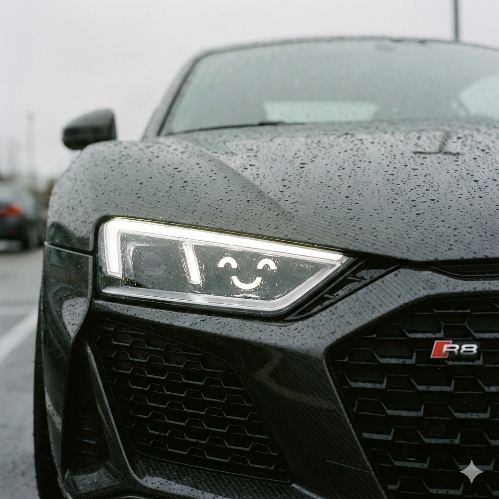 顔文字ヘッドライト