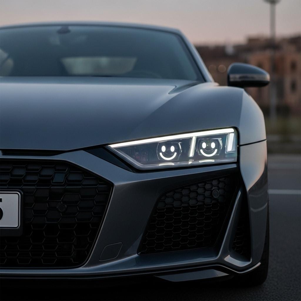 顔文字ヘッドライト