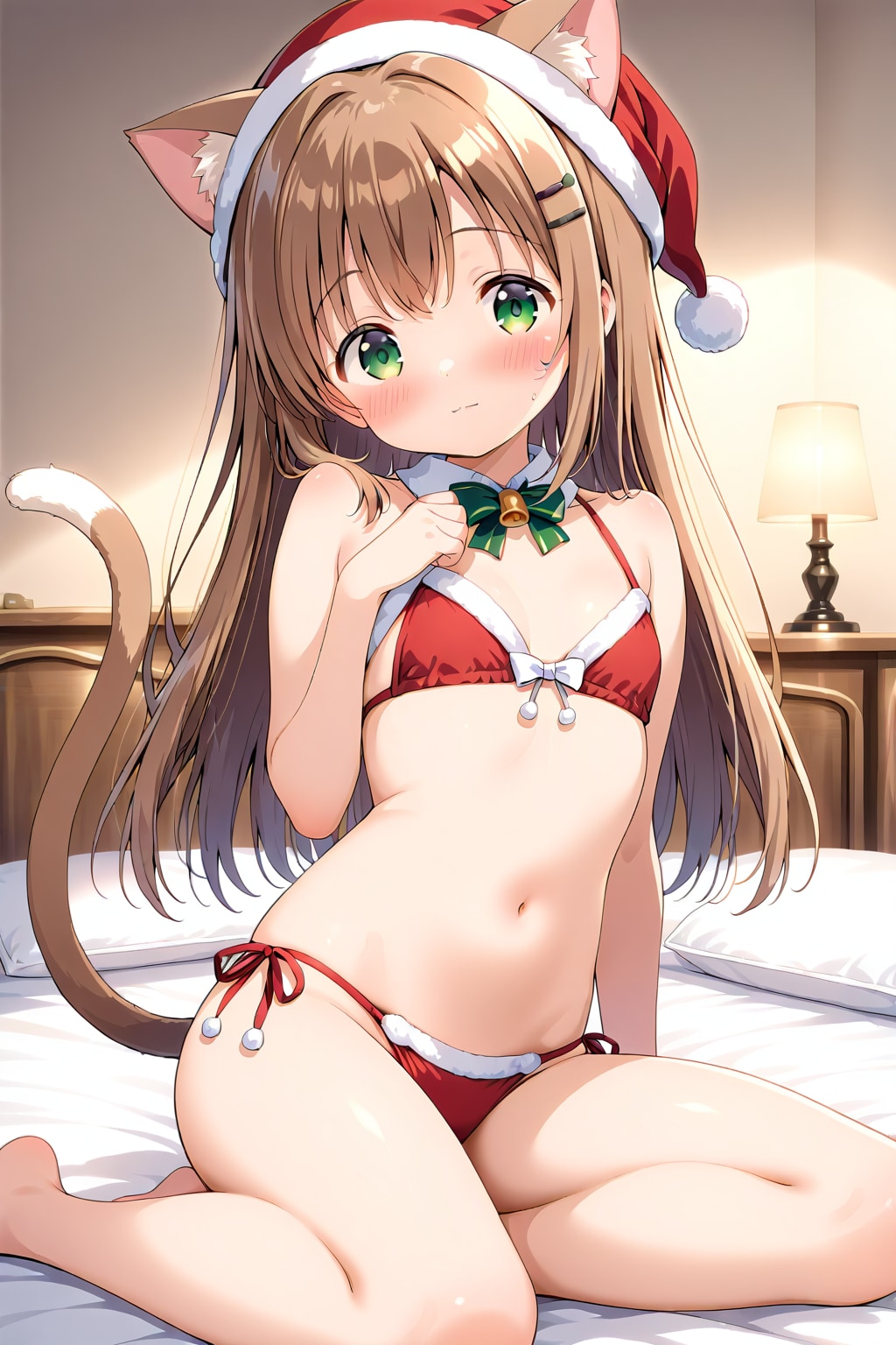 ネコミミサンタビキニ