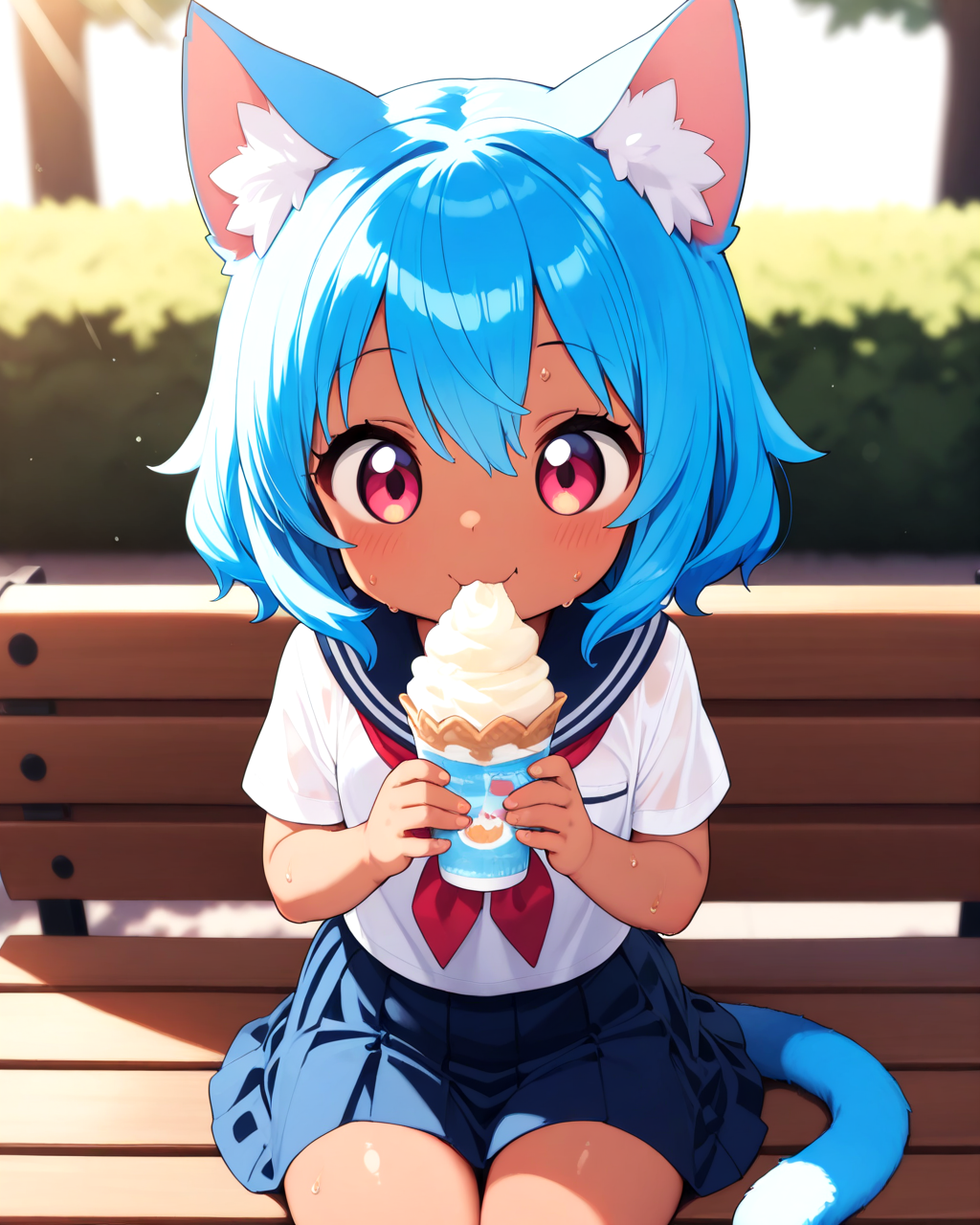 今日はアイスクリームの日