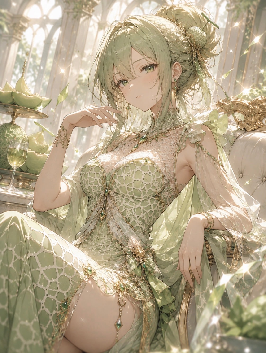 王道の美女、メロンちゃん🍈✨