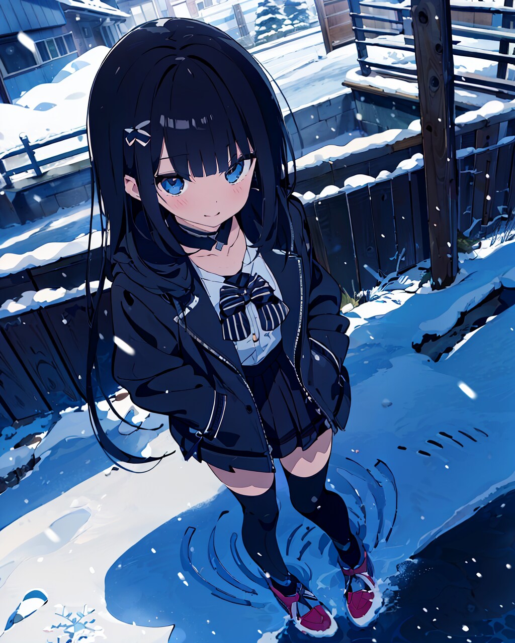 雪が降った日