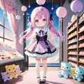 ふわり、ぬいぐるみと夢を見る 4枚目