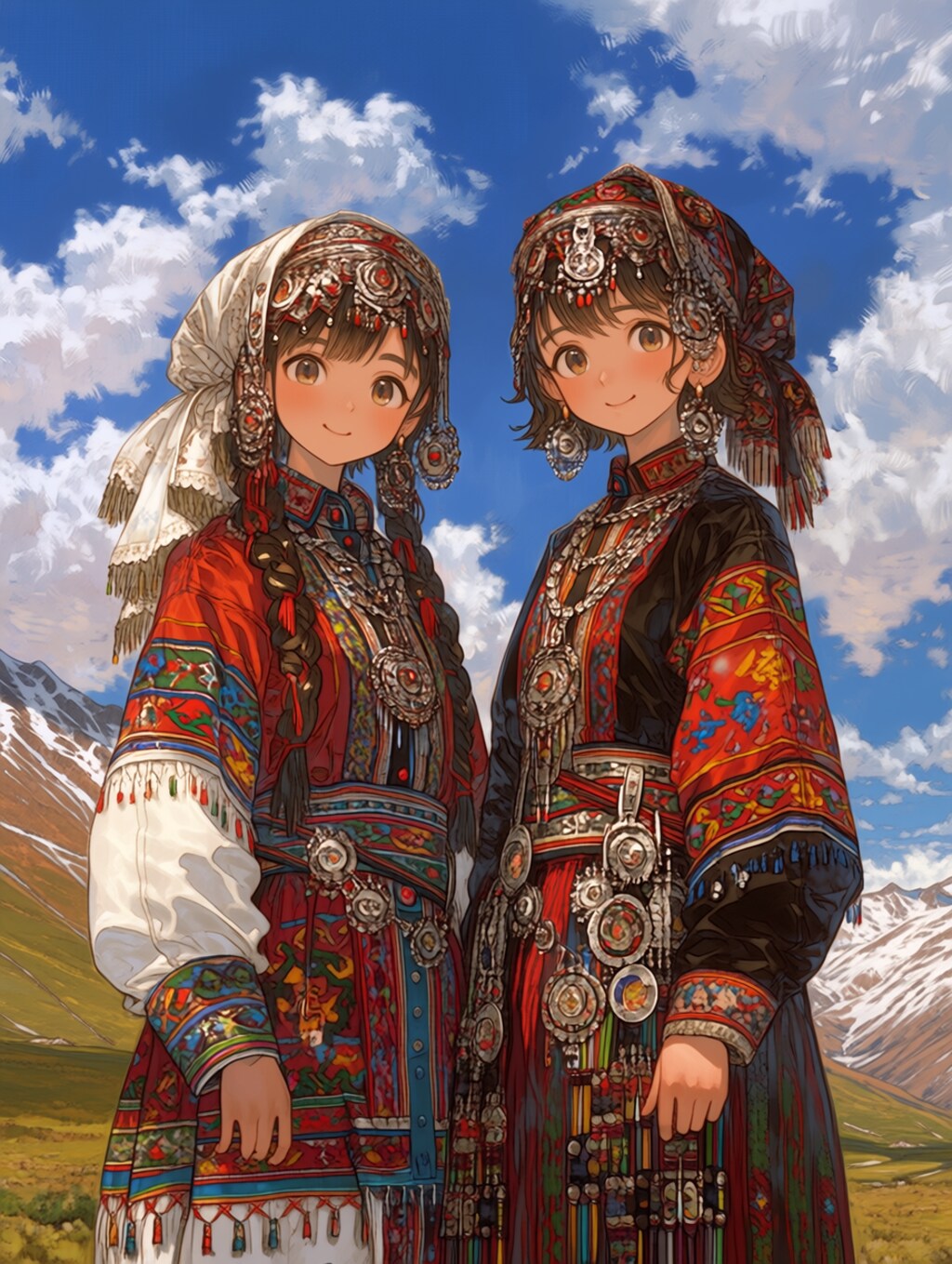 草原少女91