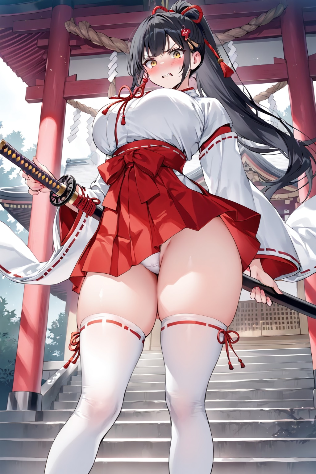 どこを見ているんですか！？
