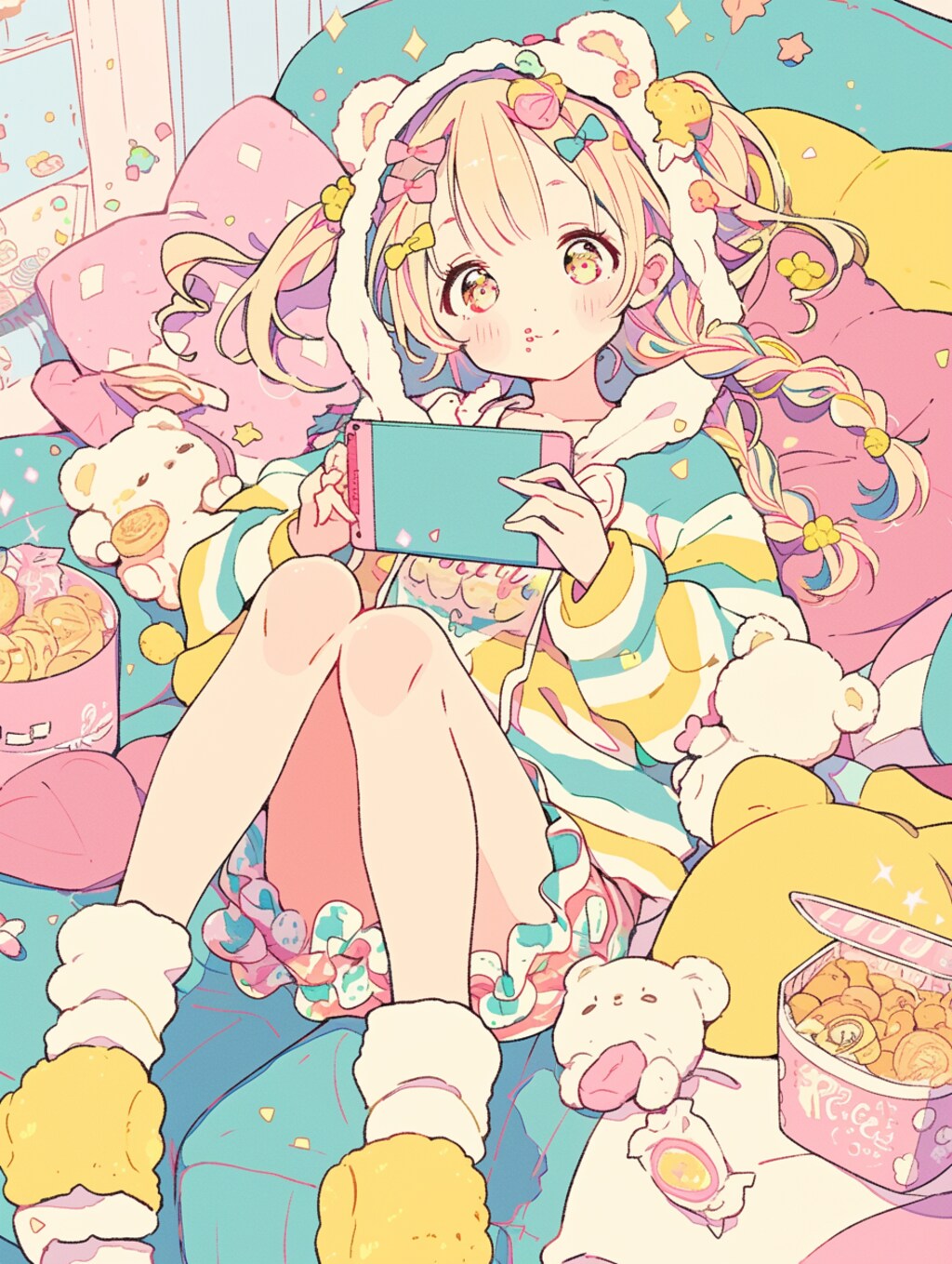 くま娘のぬくぬくアニメマラソンDAY🐾