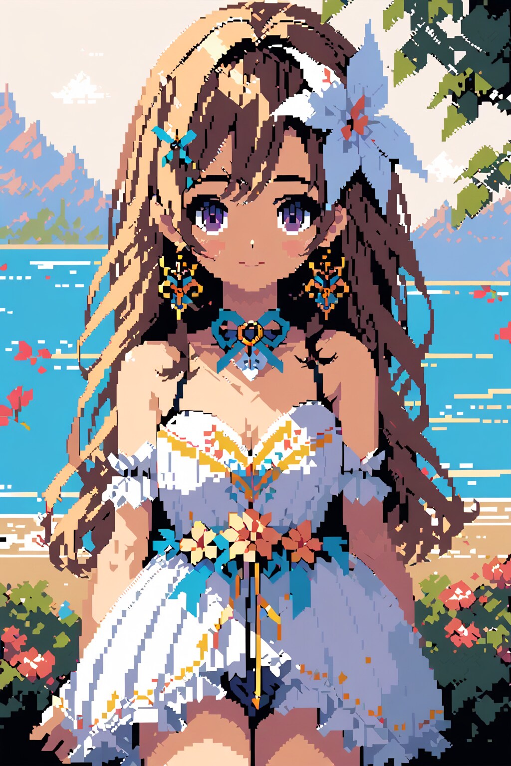 AIおまかせピクセルアート