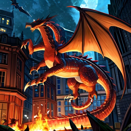 ヴァンパイアになった龍族 | の人気AIイラスト・グラビア