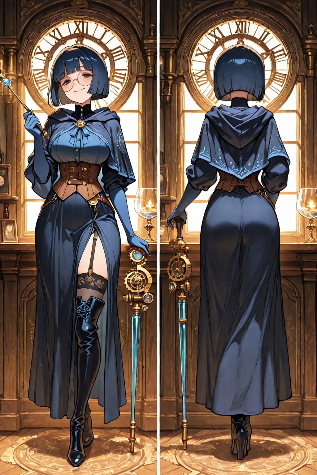 スチームパンク風魔女