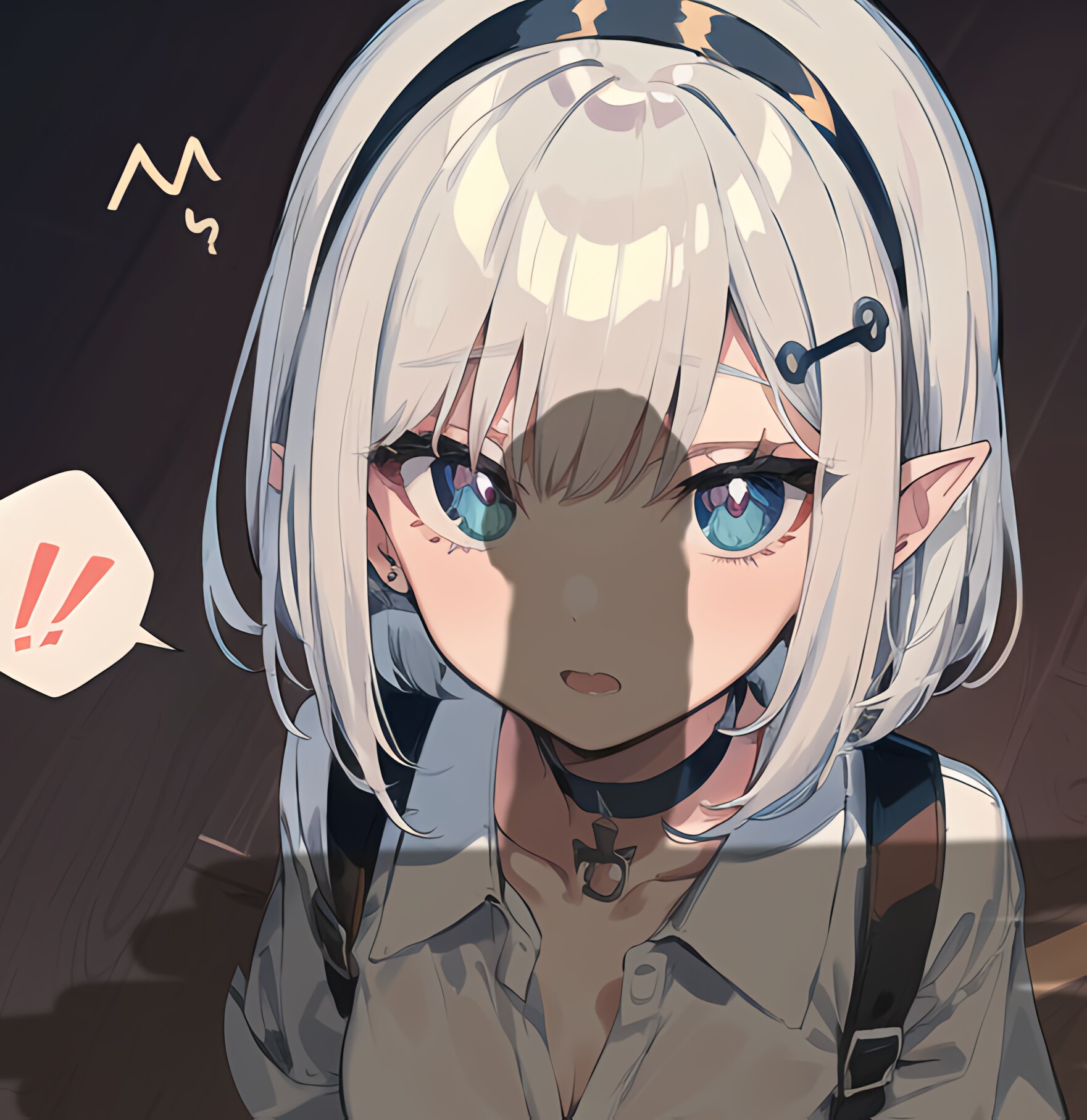 【クイズ！】この女の子は何を見ているでしょーか？🤔