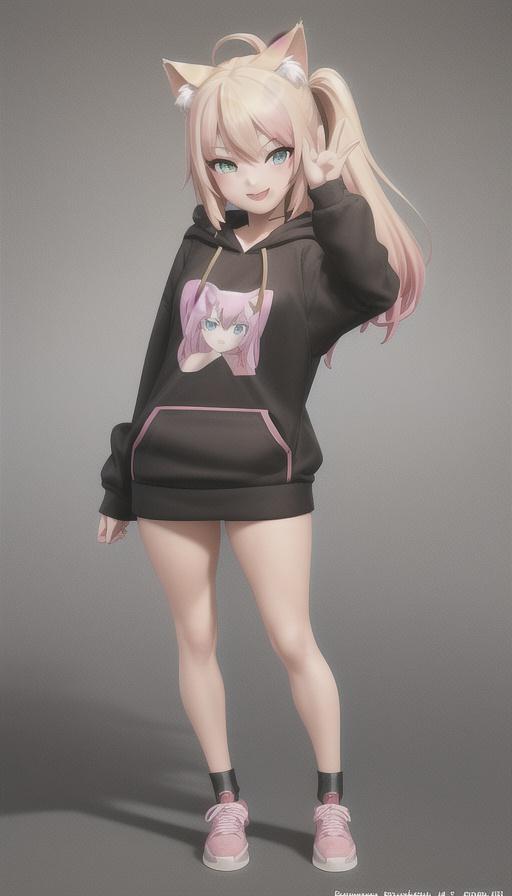 パーカー | の人気AIイラスト・グラビア