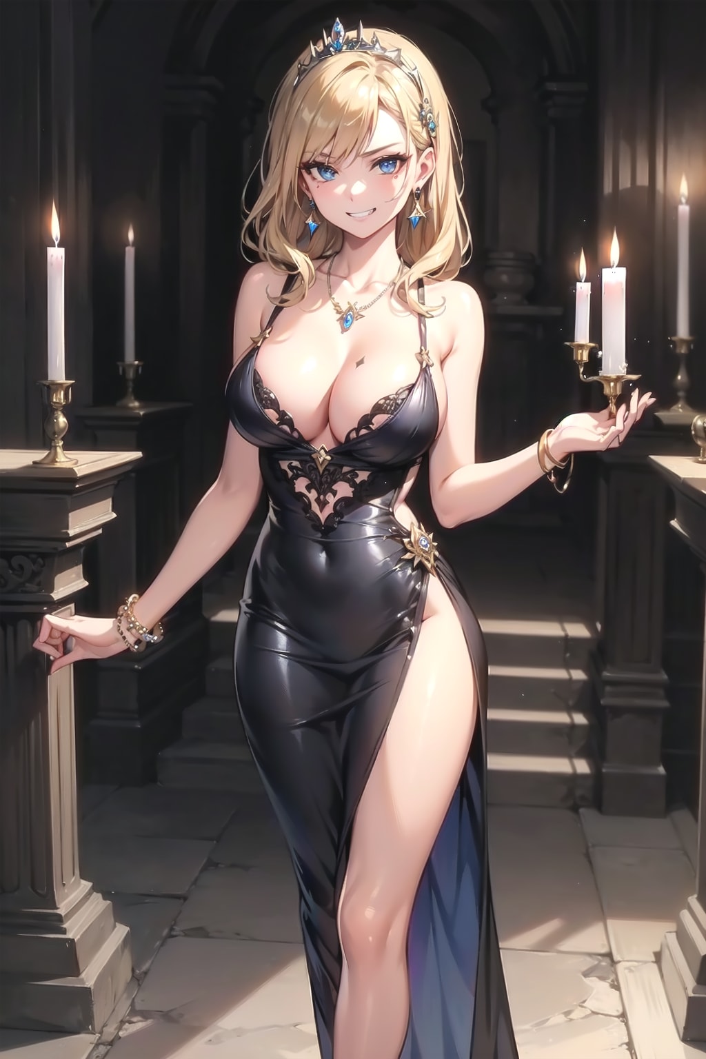 挑発ドレスさん③