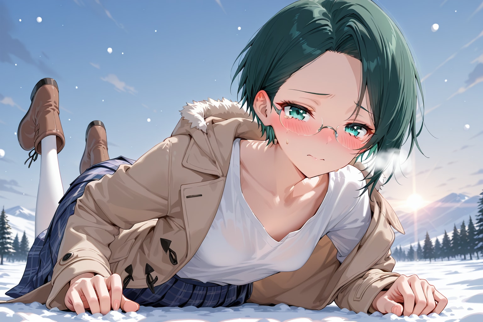 転んだ… | の人気AIイラスト・グラビア