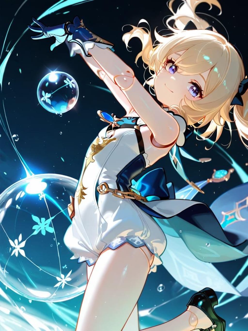 (原神)ジン✖️アンドロイド✖️少女