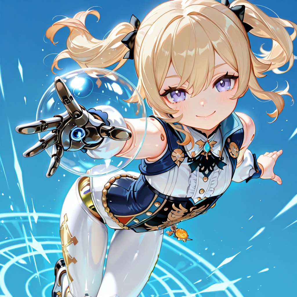 (原神)ジン✖️アンドロイド✖️少女