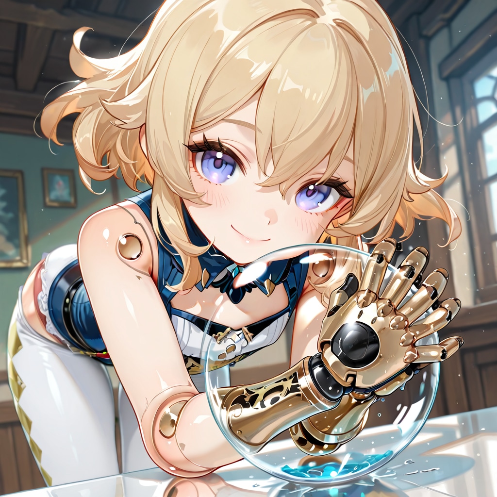 (原神)ジン✖️アンドロイド✖️少女