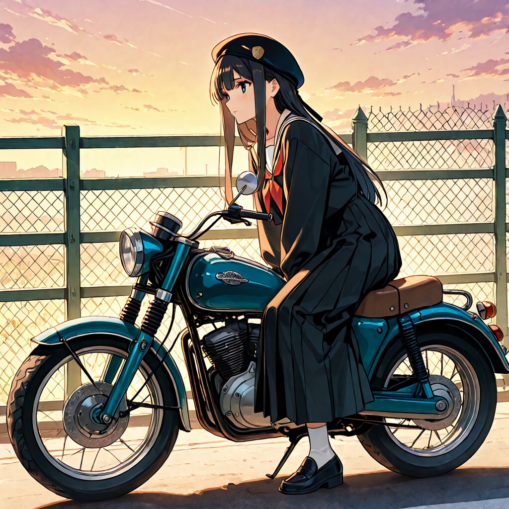 バイク好きだった彼女