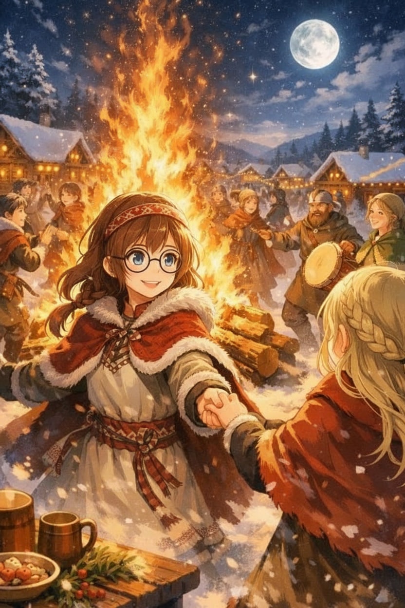 ユールの祭り？こんな感じ？ | の人気AIイラスト・グラビア