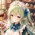 エルフのメイドカフェ 3枚目