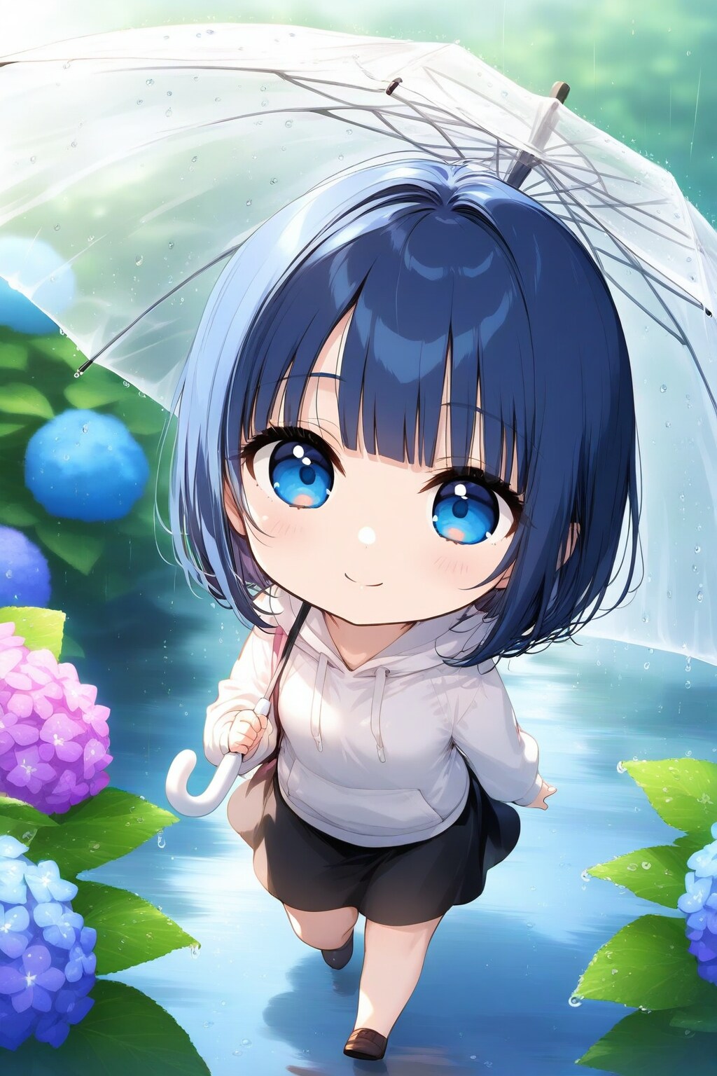 梅雨のお散歩