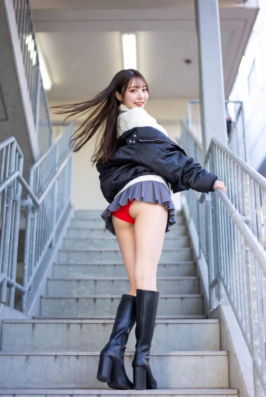 こんな寒いのにありがとうございます。