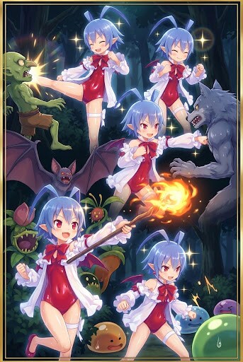 魔界戦記ディスガイア　ラハール　女装