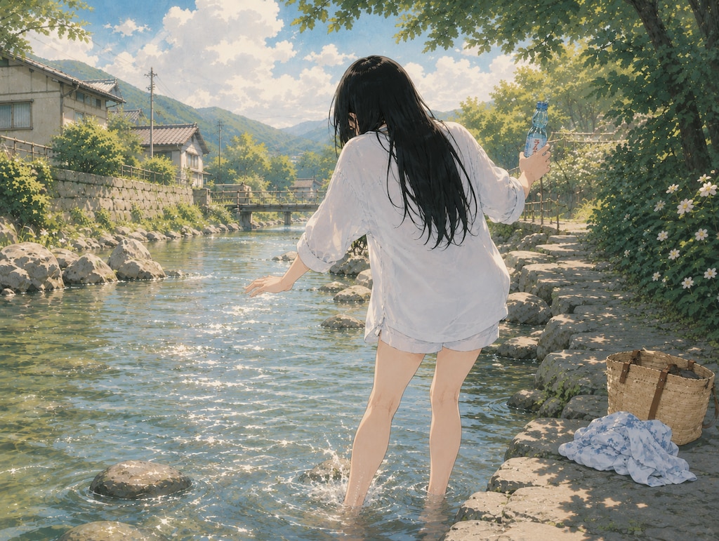 夏空と少女95