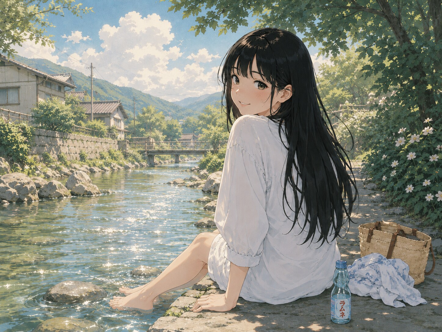 夏空と少女95