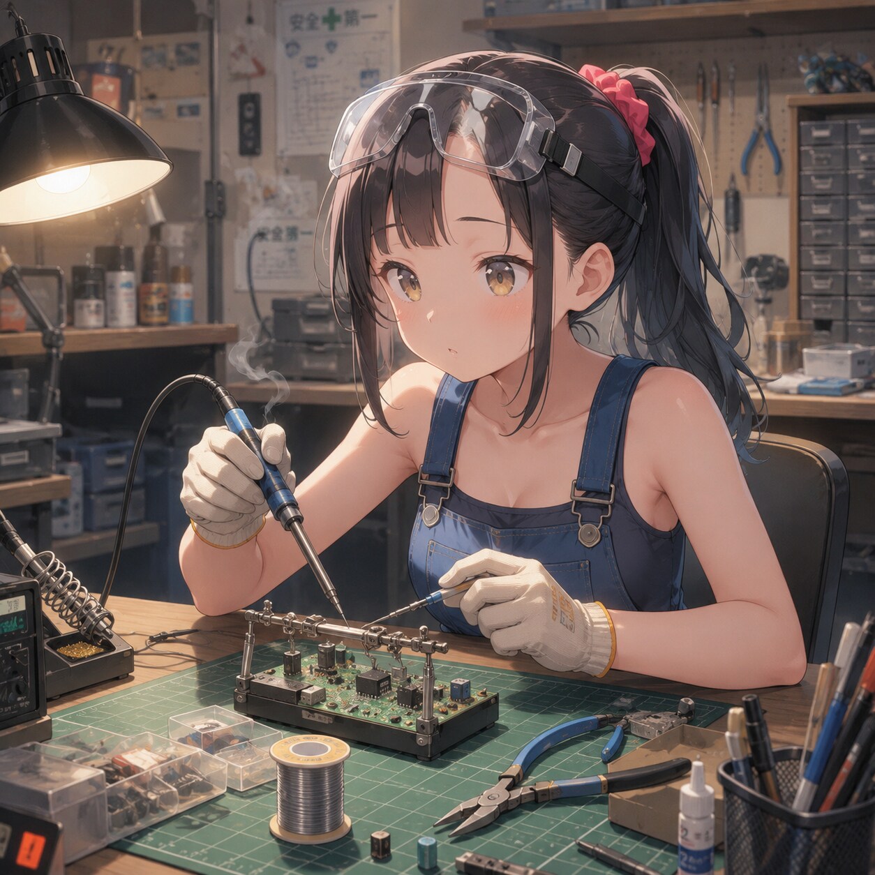 今日ははんだ付けの日
