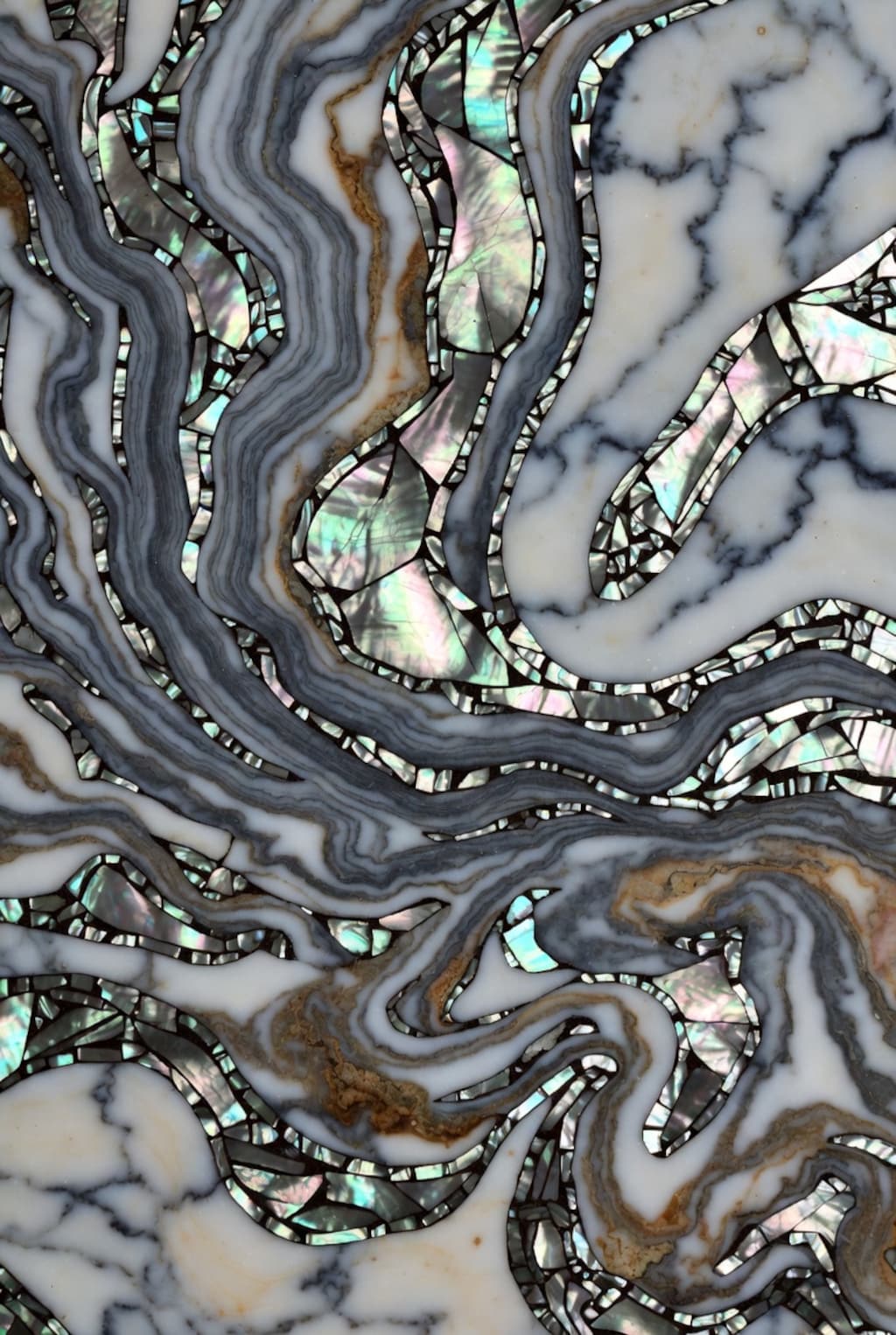 大理石と螺鈿細工集１