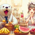 いろいろ白ラッコ 12枚目
