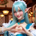 エルフのメイドカフェ 9枚目