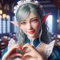 エルフのメイドカフェ 11枚目