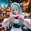 エルフのメイドカフェ 3枚目