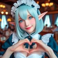 エルフのメイドカフェ 6枚目