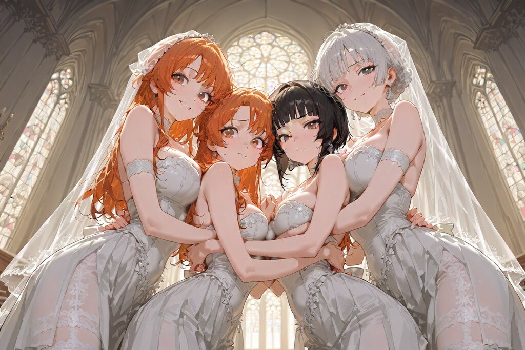 「　だいじょうぶ　だいじょうぶ　♡ ✨　だれが　えらばれたって　ずっと　いっしょ　だから　♡♡♡♡ ✨　」