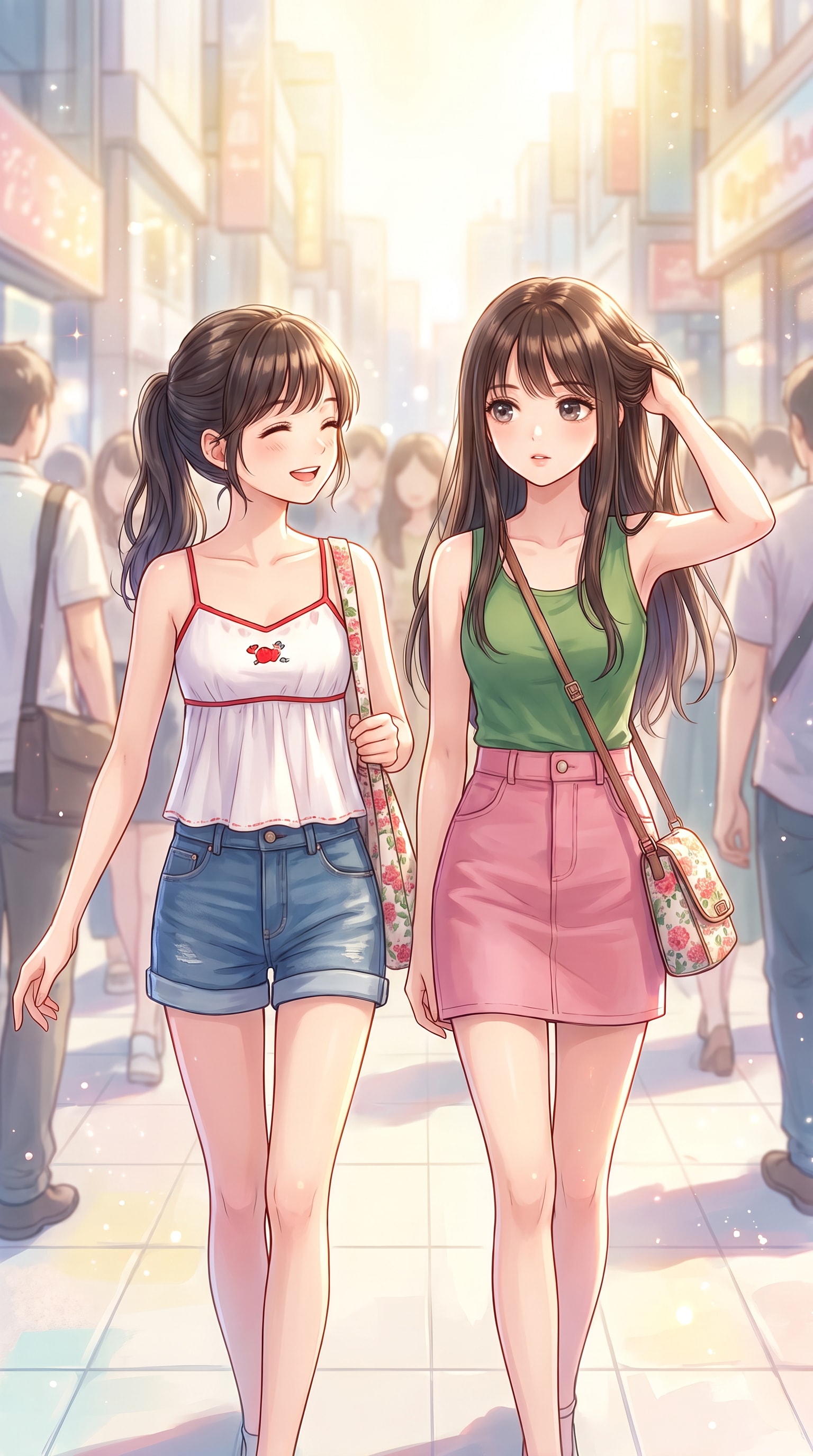 夏陽のふたり | の人気AIイラスト・グラビア