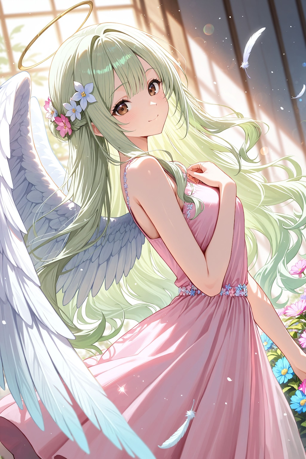 天使さん頑張ります