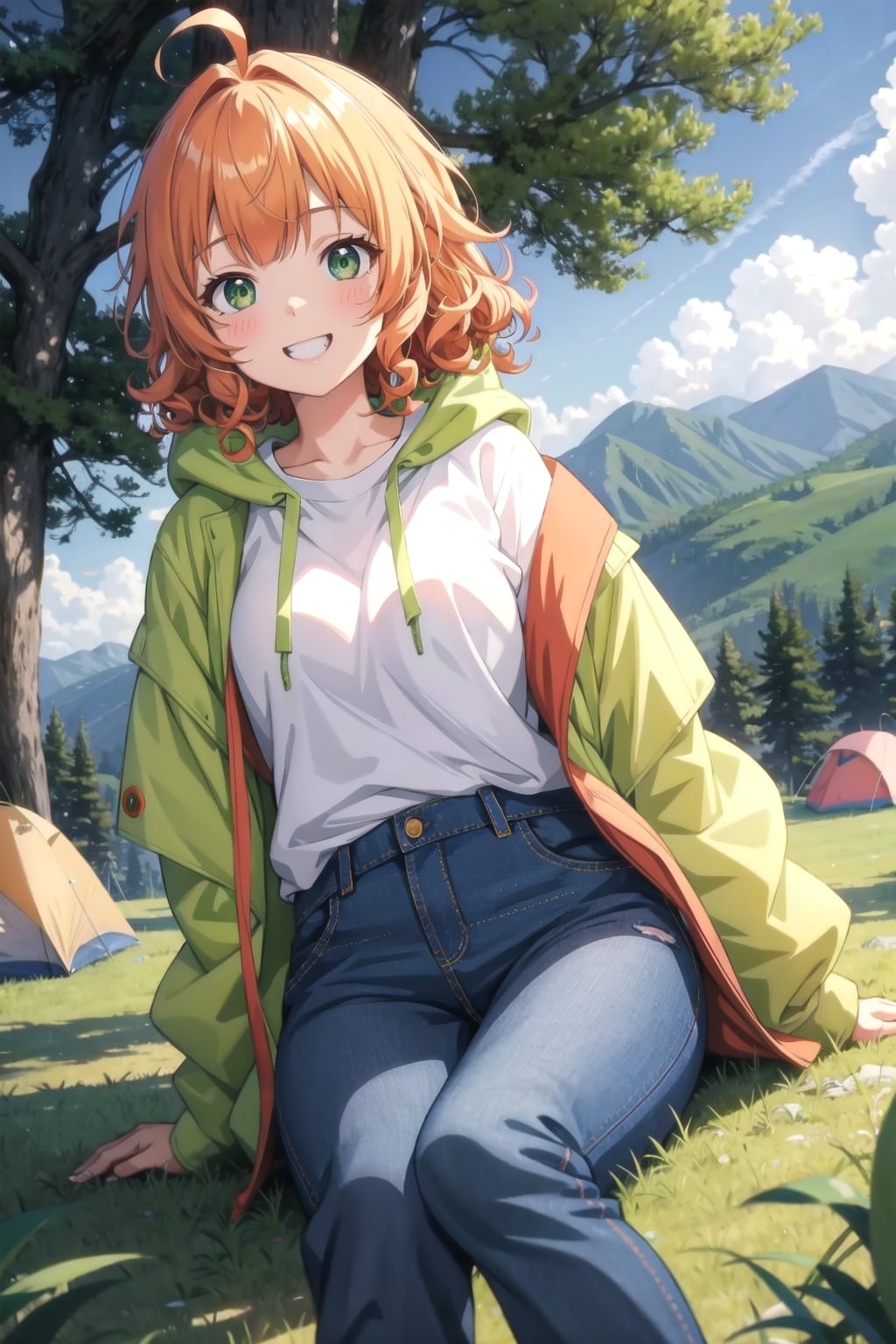 キャンプ！　橘 陽菜（たちばな ひな）