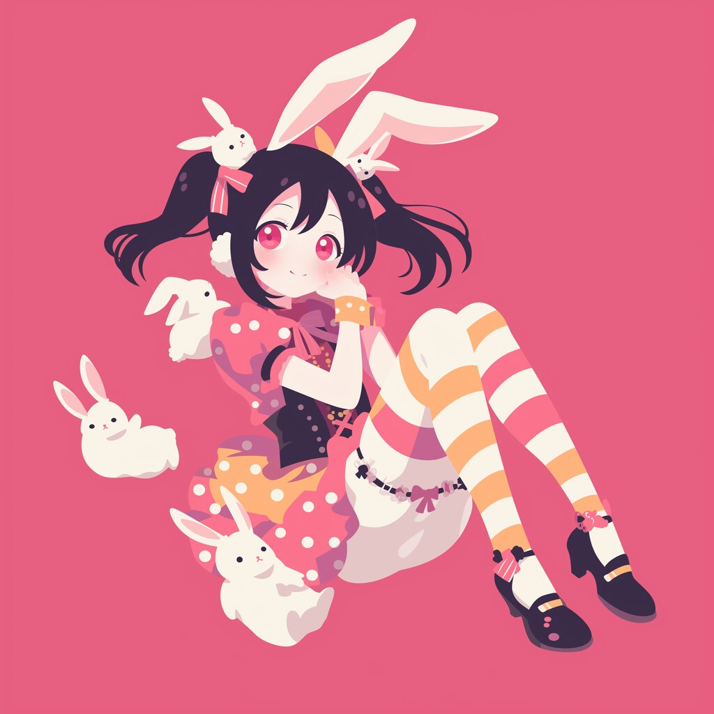 ぴょんぴょこぴょんぴょん！かーわいいっ